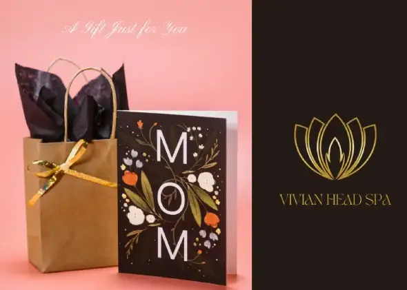 Vivian head spa gift card cover