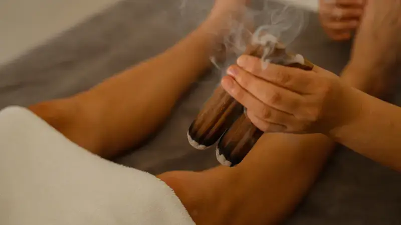 Men's Zusanli Moxibustion