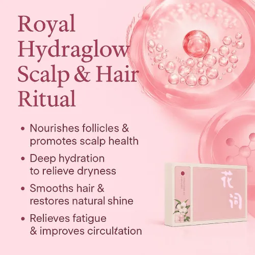 Vivian head spa service image for royal-hydraglow-scalp